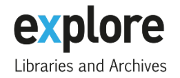 Explore York - Libraries and Archives logo